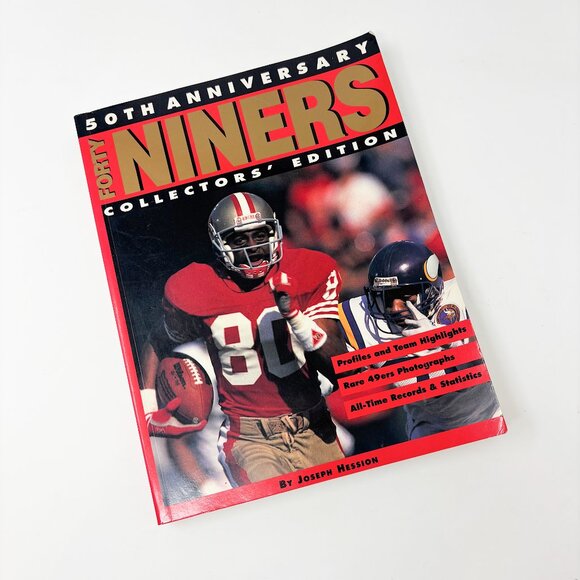 San Fran Forty Niners 50th Anniversary Collectors' Edition Book - Picture 1 of 5